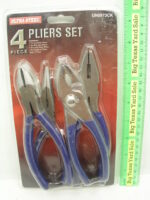 4pc Plier Set Ultra Steel UH0973CK