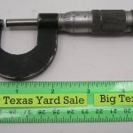 0-1" Outside Micrometer Brown & Sharpe