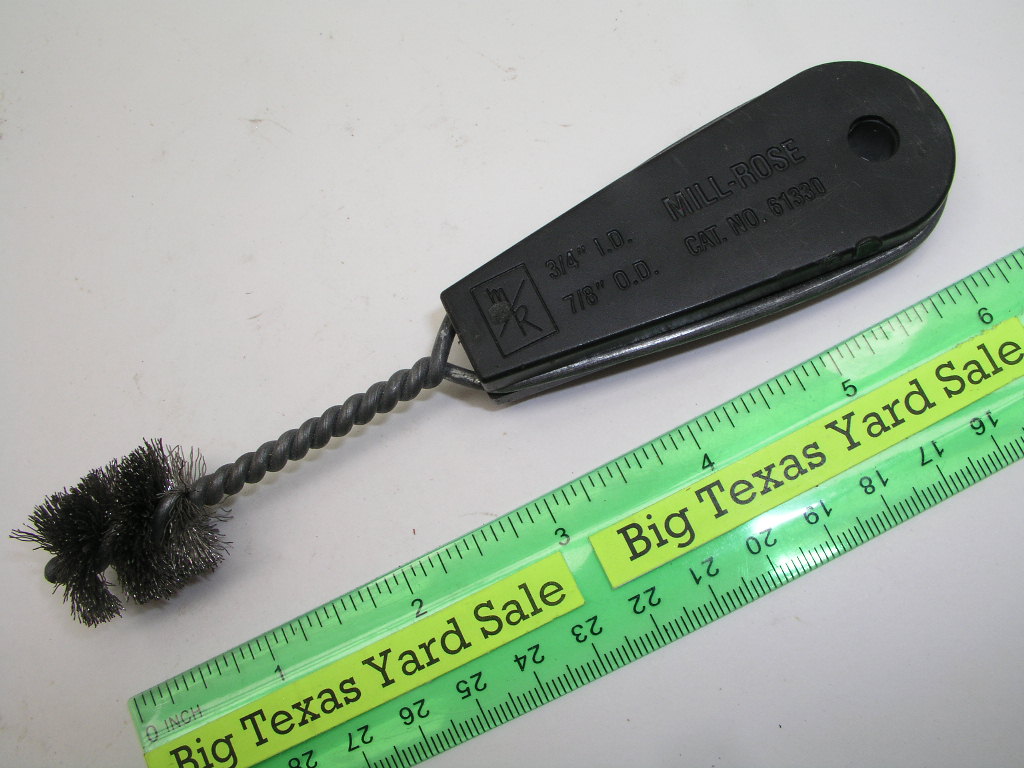 OLYMPUS DIGITAL CAMERA 3/4" Copper Tubing Fitting Cleaning Brush Mill-Rose 61330 - Image 1