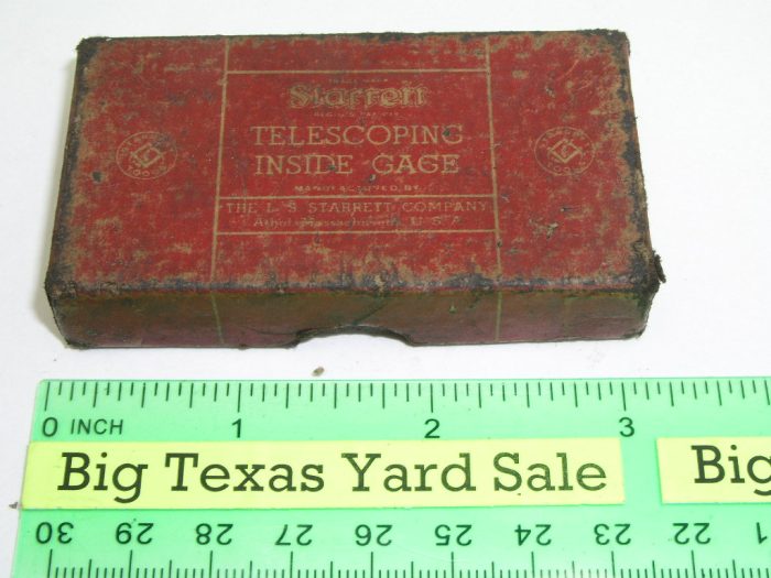 3/4 to 1-1/4 Telescoping Snap Gauge Starrett #229 - Image 2