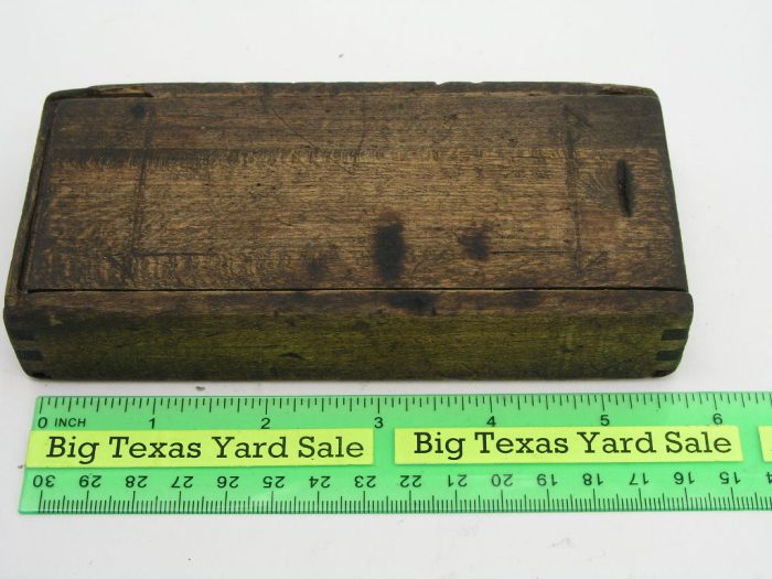 Vintage 0-1" Lufkin Outside Micrometer with Wood Box - Image 5