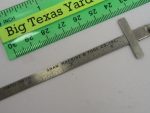 6" Shaw Machine & Tool USA Ruler - Image 2