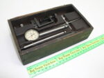 Vintage Starrett Dial Indicator Set with Wood Box