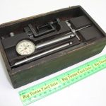 Vintage Starrett Dial Indicator Set with Wood Box