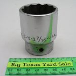 1-7/16" Socket 3/4" Drive SK 47146