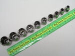 10pc Craftsman 3/8" Drive SAE Size Socket Set - Image 2