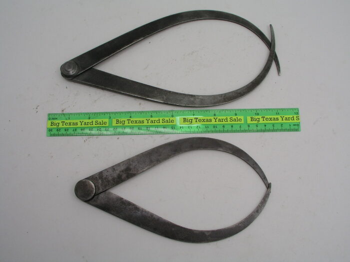 2pcs 9" & 10" Leg Inside Outside Caliper - Image 1