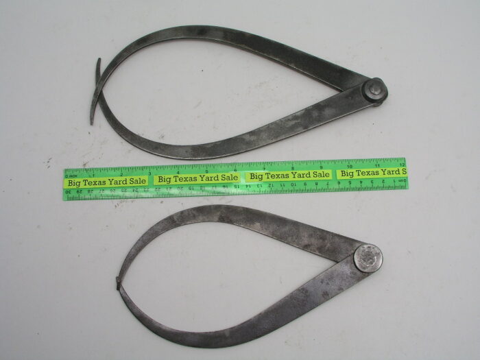 2pcs 9" & 10" Leg Inside Outside Caliper - Image 2