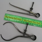 5" Leg Starrett Inside and Outside Bow Caliper Set