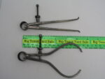 5" Leg Starrett Inside and Outside Bow Caliper Set - Image 2