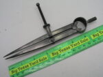 7" Miller Falls Bow Spring Divider Caliper - Image 3