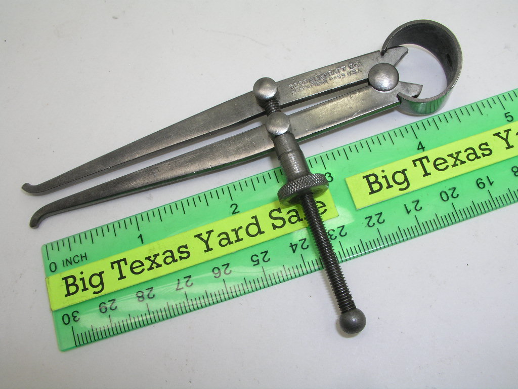 OLYMPUS DIGITAL CAMERA 5" Goodell-Pratt Inside Bow Caliper - Image 1