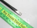 1/4" Flat Cold Chisel Miller Falls - Image 2
