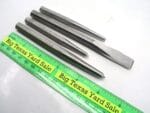 4pc Chrome Alloy USA Punch & Chisel Set