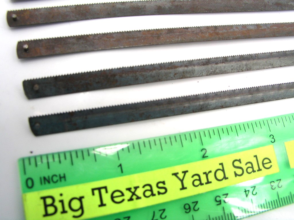 OLYMPUS DIGITAL CAMERA 9pc 6" Hack Saw Blade Lot - Image 2