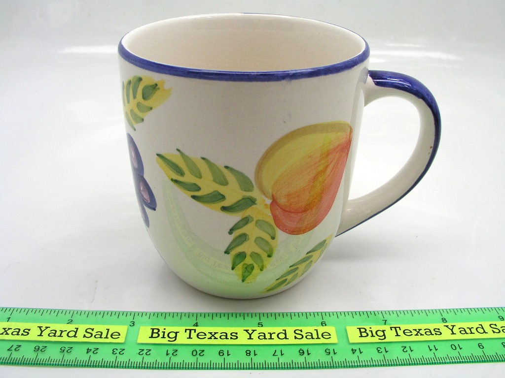 OLYMPUS DIGITAL CAMERA Orchard Jubilee Pattern Cup Mug by Artists Touch lot B - Image 2