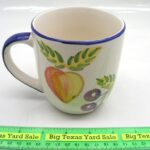 Orchard Jubilee Pattern Cup Mug by Artists Touch lot B