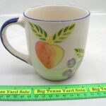 Orchard Jubilee Pattern Cup Mug by Artists Touch lot C