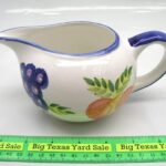Orchard Jubilee Pattern Small Creamer Pitcher by Artists Touch