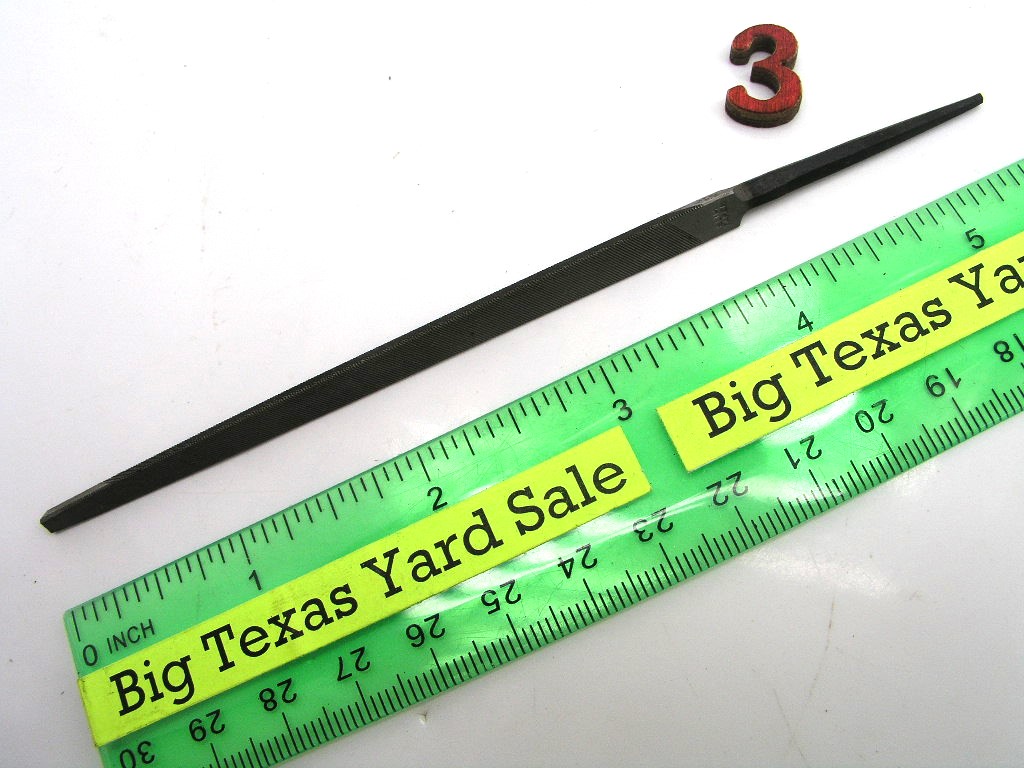 OLYMPUS DIGITAL CAMERA Nicholson USA 4" Slim Taper Triangle File - Image 1