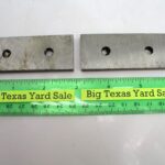 2pcs Hardened Steel Shear Blades