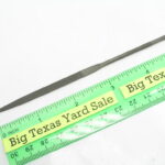 Flat Taper Needle File Cut #4 Grobet lot AAG