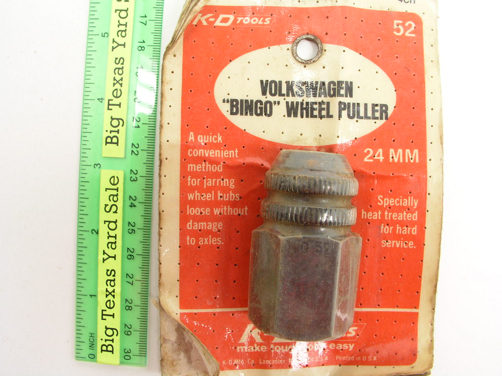 OLYMPUS DIGITAL CAMERA KD Tools 52 Volkswagen Bingo Wheel Puller VW - Image 1