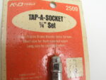 KD Tools 2509 Tap-A-Socket 1/4" Brake Bleeder Screw Repair - Image 2