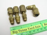 4pcs Assorted Robinair AC Test Fittings