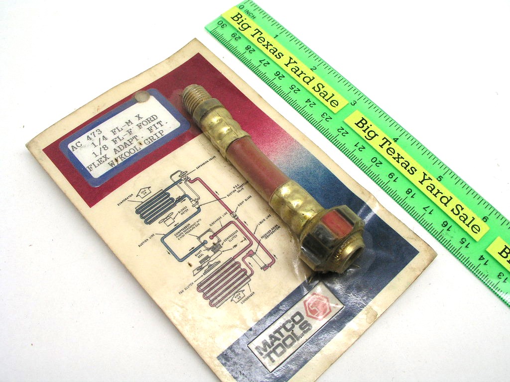 OLYMPUS DIGITAL CAMERA Matco AC473 Ford Flex Test Adapter Fitting - Image 1