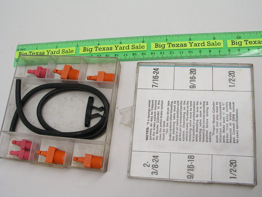 OLYMPUS DIGITAL CAMERA Thexton 346 One-Man Master Cylinder Bleeder Kit - Image 1