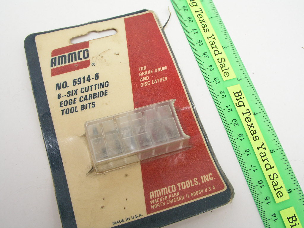 OLYMPUS DIGITAL CAMERA Ammco 6914-6 Carbide Tool Bit Inserts - Image 1