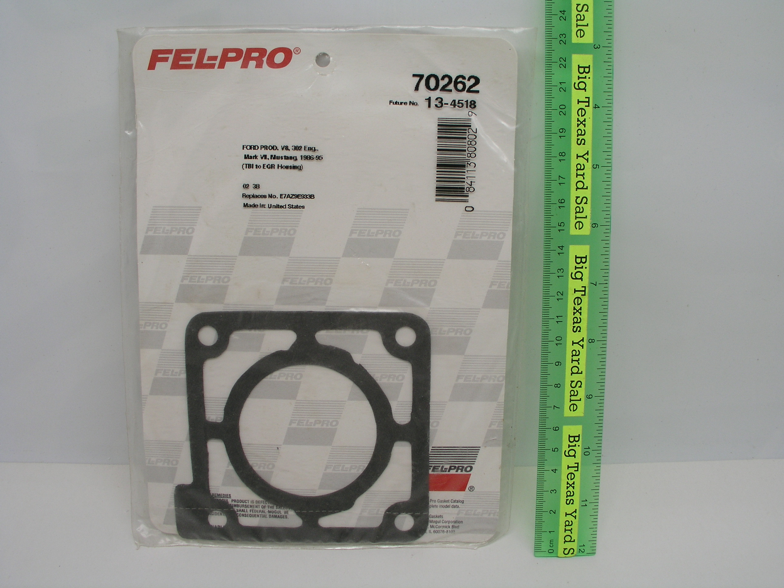 OLYMPUS DIGITAL CAMERA Fel-Pro Paper Fuel Injection Throttle Body Mounting Gasket 70262 - Image 1