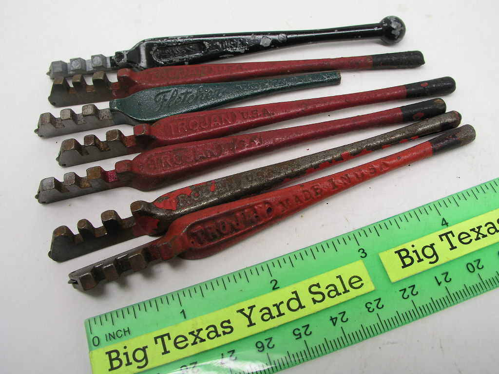 OLYMPUS DIGITAL CAMERA 7 pcs Vintage Trojan & Fletcher Glass Cutter Lot - Image 1