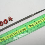 4" Pillar File 3/16" Wide Cut #3 Nicholson