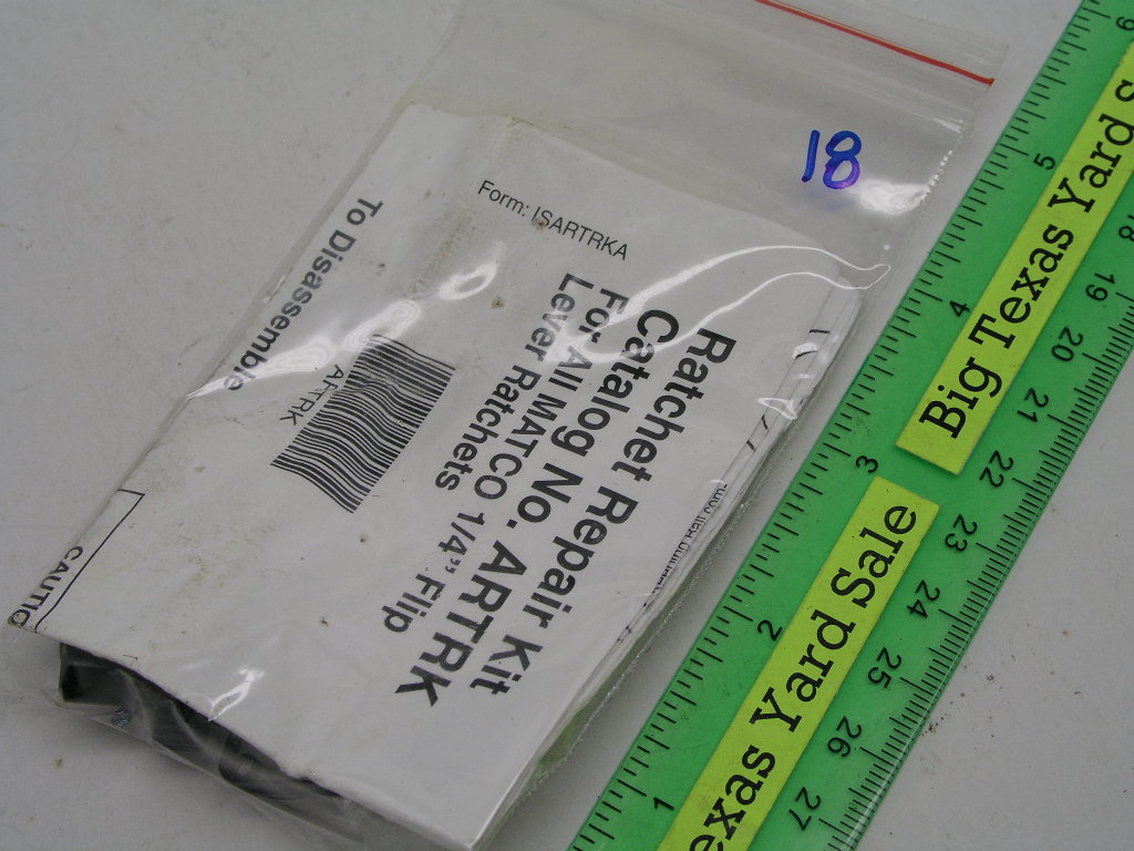 OLYMPUS DIGITAL CAMERA Matco ARTRK Ratchet Repair Kit 1/4" Drive - Image 1