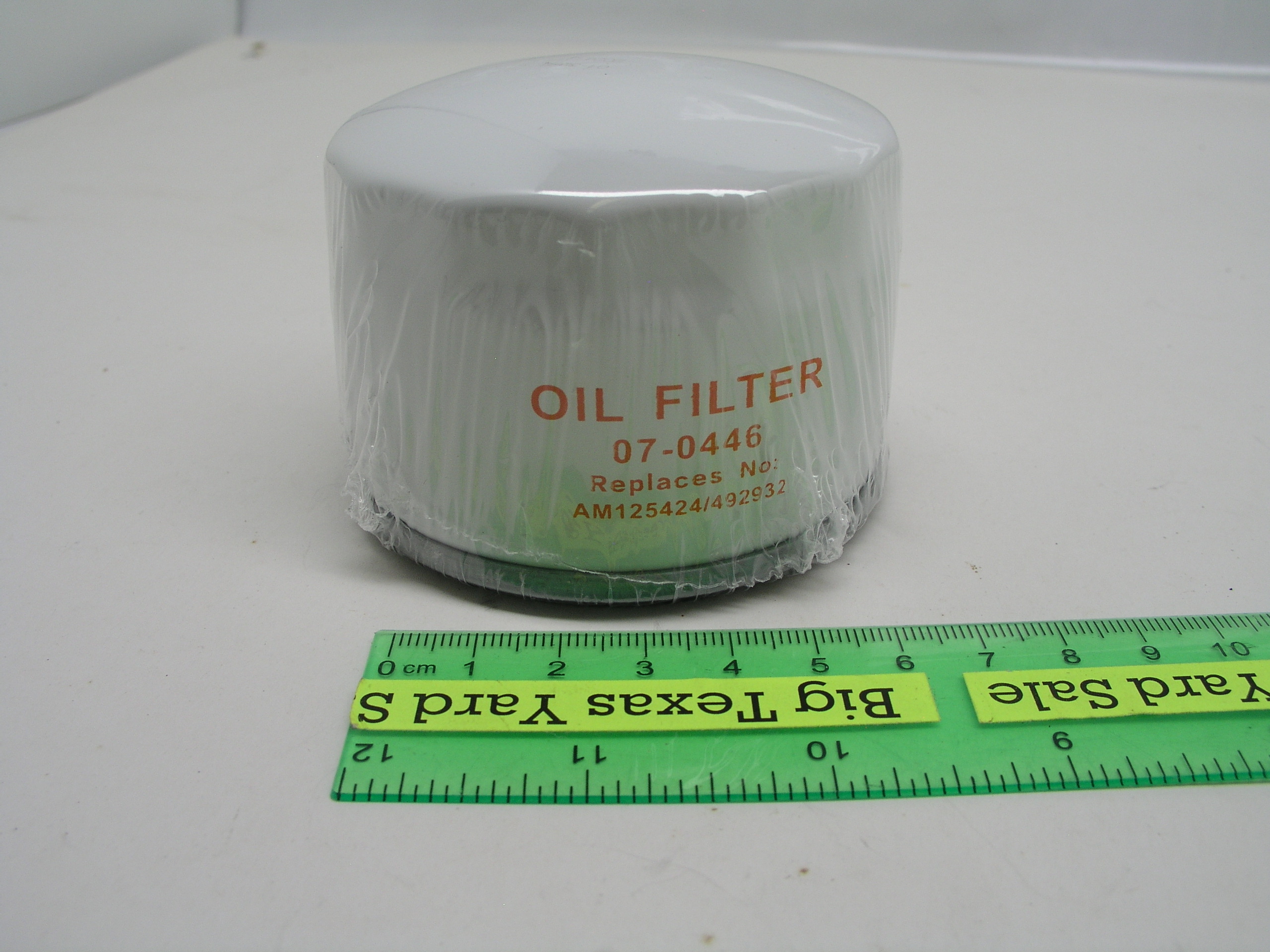 OLYMPUS DIGITAL CAMERA Oil Filter for John Deere Engines Using AM125424 - Image 1