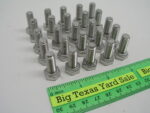 25 pcs 8mm-1.25 X 20mm Stainless Hex Bolts