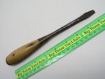 Vintage Irwin Wood Handle Screwdriver - Image 2