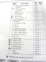 Norco AMH-22 Seal Kit for 20 Ton Bottle Jack - Image 2