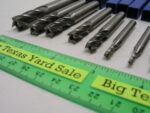 8 pc 4 Flute End Mill Set - Image 3