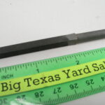 3-1/4" Square Machine File #2 Cut Disston USA