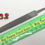 4" Flat File Smooth Cut Grobet USA