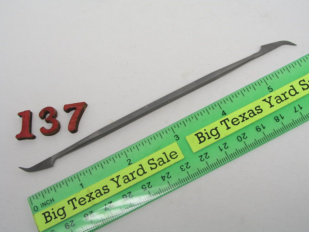 OLYMPUS DIGITAL CAMERA 6" Riffler Die Sinker File #4 Cut Grobet Swiss Pattern 12952 - Image 1