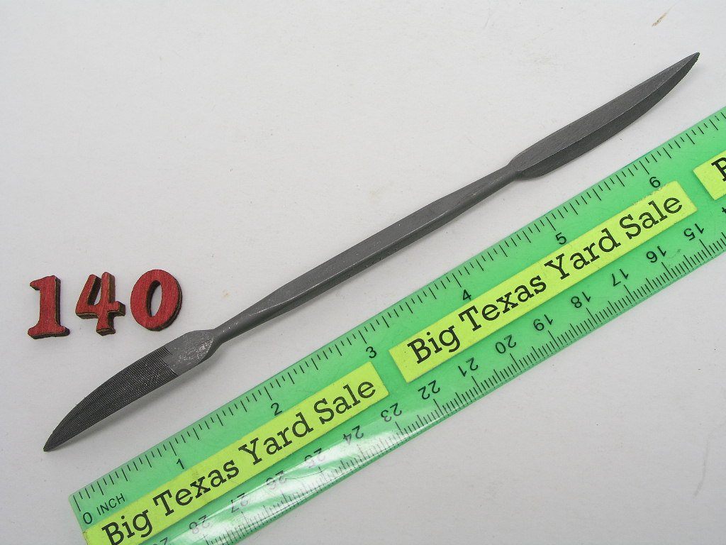 OLYMPUS DIGITAL CAMERA 7" Riffler Die Sinker File #2 Cut Grobet Swiss Pattern 12701 - Image 1