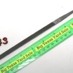 6" Pillar File 5/16" Wide #1 Cut Grobet Italy