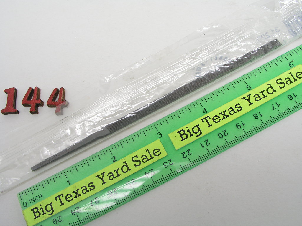 OLYMPUS DIGITAL CAMERA 4" Pillar File 3/16" Wide #0 Cut Grobet Swiss - Image 1