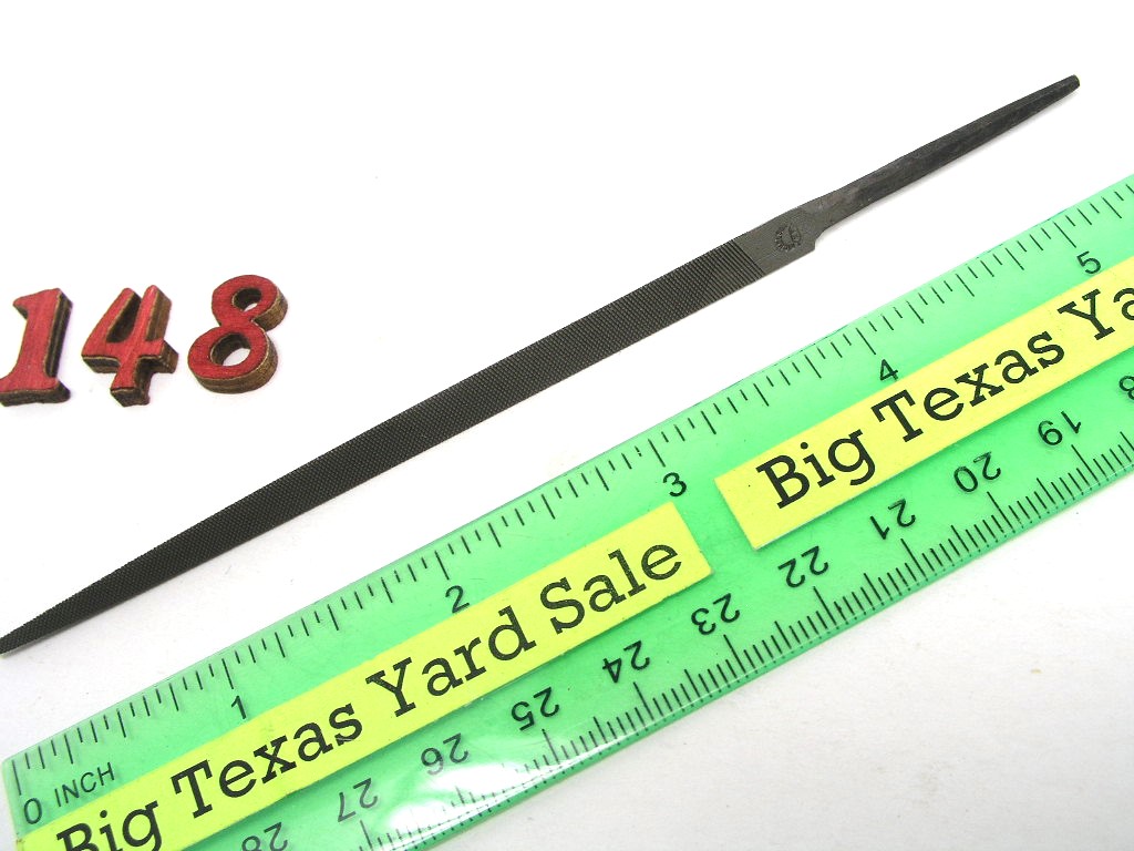 OLYMPUS DIGITAL CAMERA 4" Taper Triangle File #0 Cut Nicholson XF - Image 1