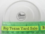 Black Satin Pattern Saucer by Gibson Designs - Image 3