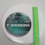 1" Polypropylene Webbing 25 yrds